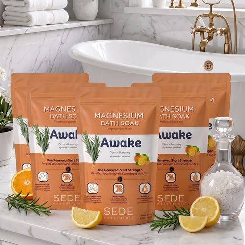 Awake Magnesium Bath Soak 5-Pack (6.8 kg) | SEDE Essentials - Sede Essentials