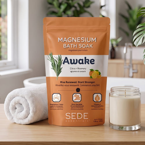 SEDE Awake Magnesium Bath Soak with Citrus and Rosemary