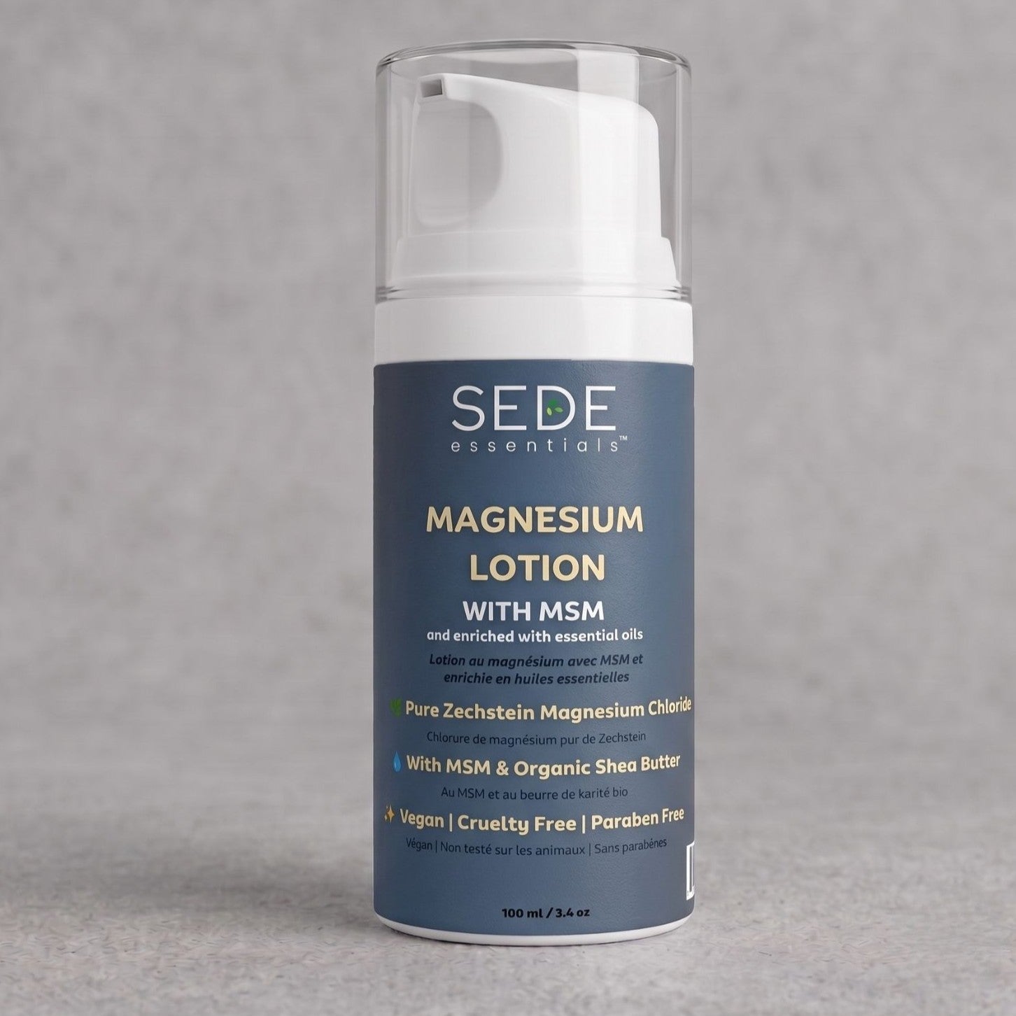 Magnesium Lotion with MSM - Sede Essentials