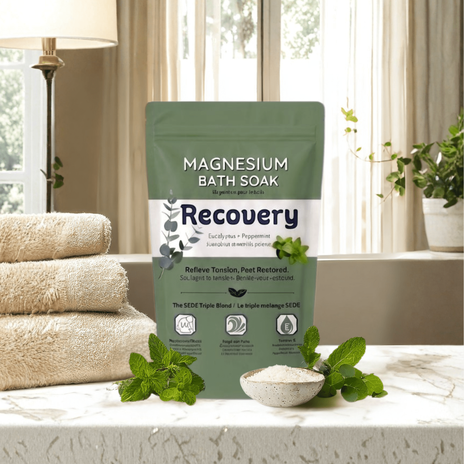 Recovery - Magnesium Bath Soak - Sede Essentials