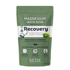 SEDE Recovery Magnesium Bath Soak with Eucalyptus and Peppermint stand up pouch packaging