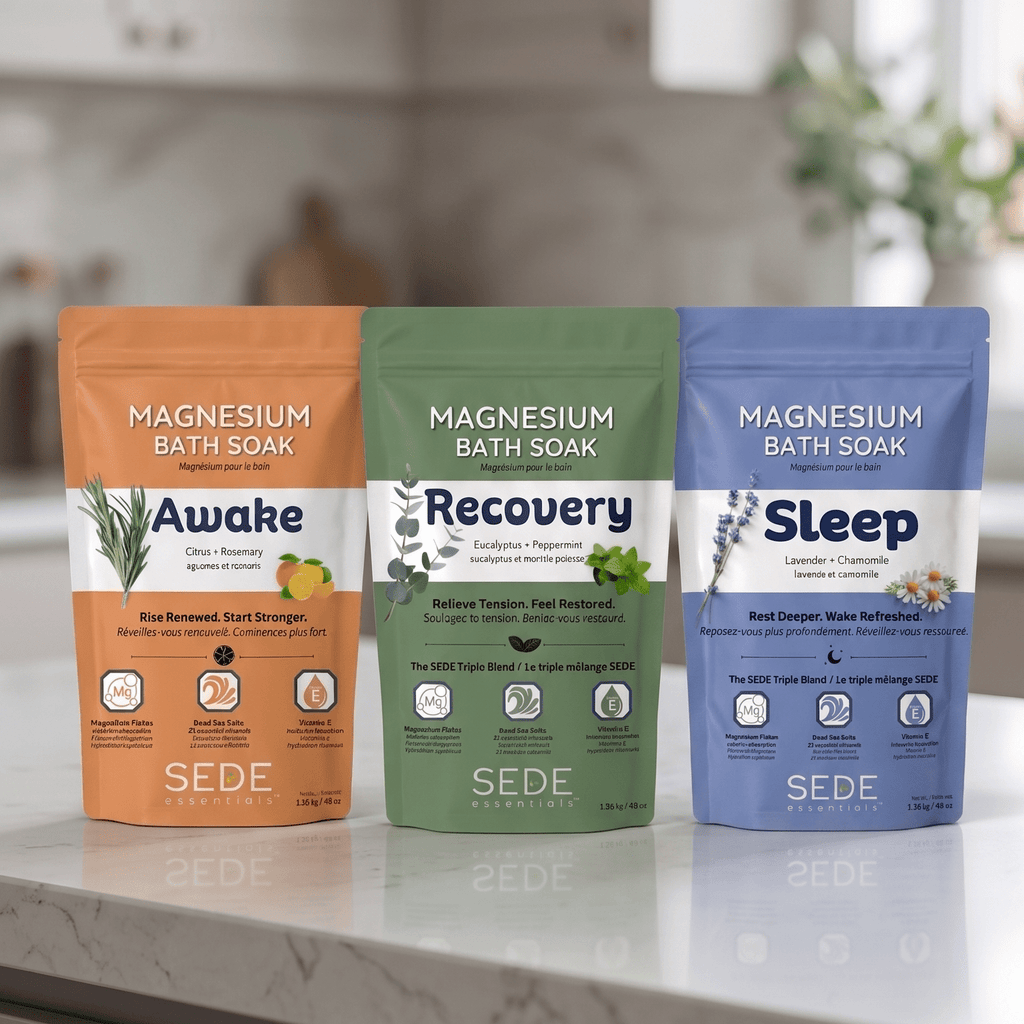 The Daily 3 - Magnesium Bath Soak - Sede Essentials