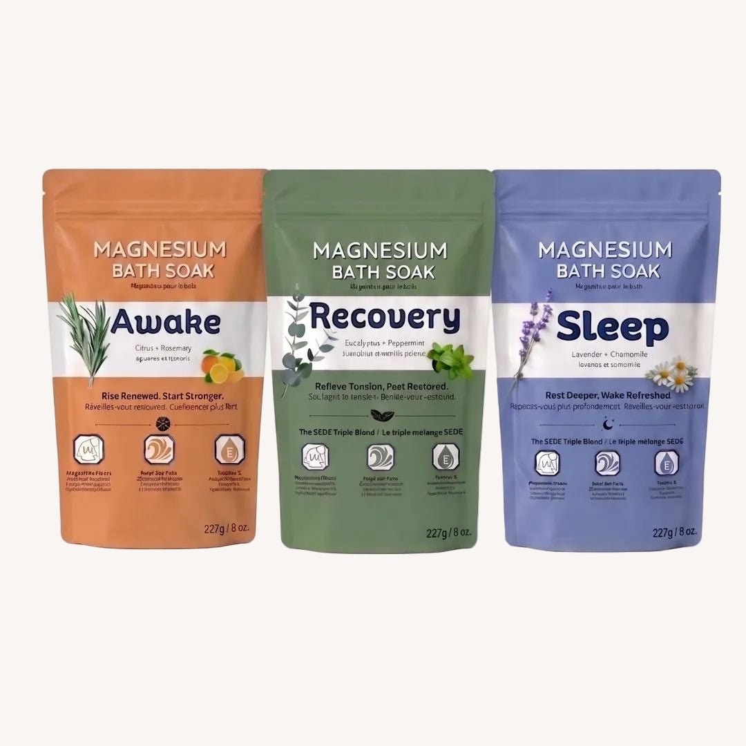 The Daily 3 - Magnesium Bath Soak - Sede Essentials